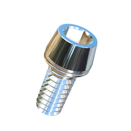 Titanium #10-24 X 7/16 UNC Allied Titanium Taper Head Socket Drive Machine Screw